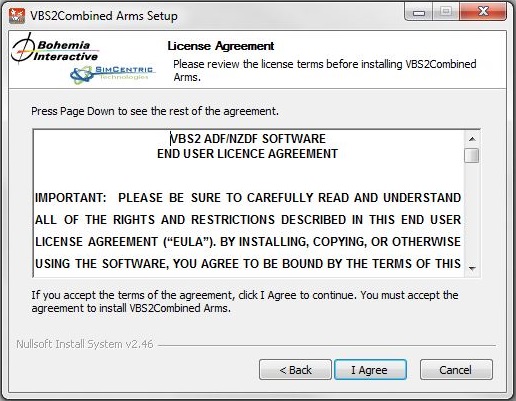∆ Image 1C: Installation Setup