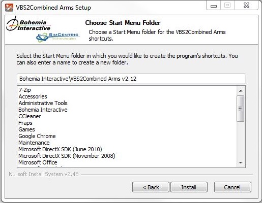 ∆ Image 1F: Installation Setup