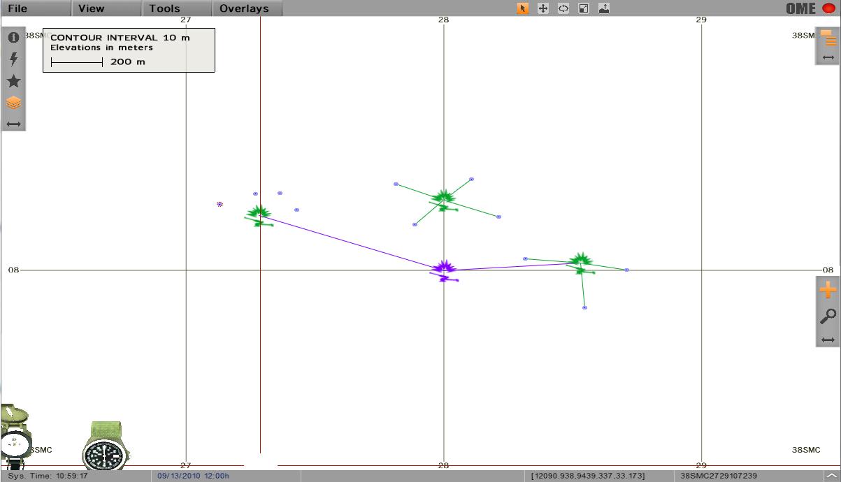 ∆ Image VBS3Fires_65: VBS3 Configuring the gunlines