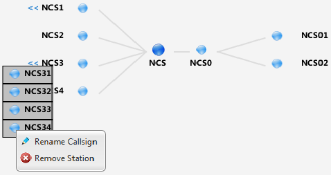∆ Image VBS3Fires_60: FIRES Radio Net Editor window