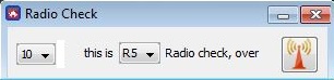 ∆ Image VBS3Fires_18: Fires Instructor Radio Console Window