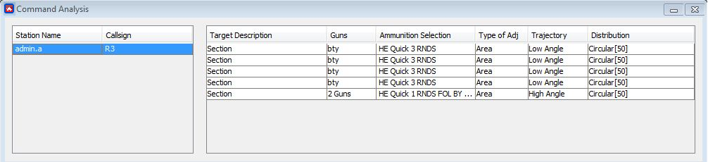 ∆ Image VBS3Fires_25: Fires Flight Deconfliction Window