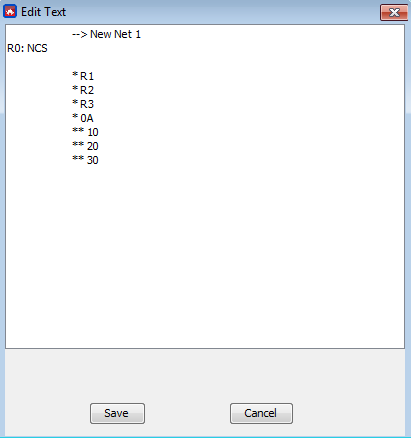 ∆ Image VBS3Fires_60: FIRES Radio Net Editor window